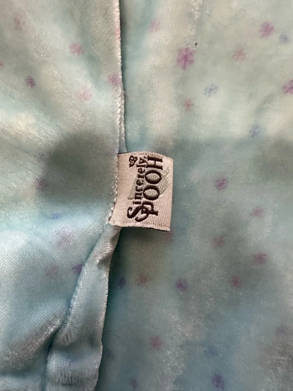 vintage Disney Sincerely Pooh Winnie the Pooh velour dress 90s/Y2K